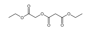 ethoxycarbonylmethyl ethyl malonate结构式