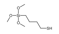 4-trimethoxysilylbutane-1-thiol Structure