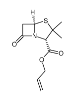 allyl penicillanate Structure