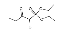 chloro-1 oxo-2 butylphosphonate de diethyle Structure