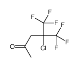 4-chloro-5,5,5-trifluoro-4-(trifluoromethyl)pentan-2-one Structure