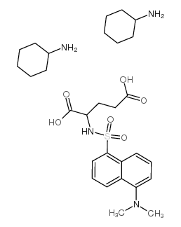 dansyl-dl-glutamic acid Structure