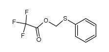 (phenylthio)methyl 2,2,2-trifluoroacetate结构式