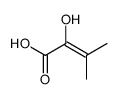 2-hydroxy-3-methylbut-2-enoic acid Structure