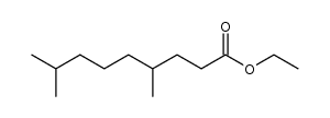 inactive 4,8-dimethyl-nonanoic acid ethyl ester结构式