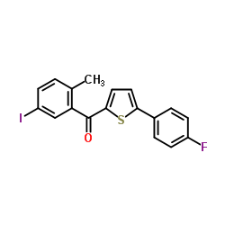 (5-(4-Fluorophenyl)thiophen-2-yl)(5-iodo-2-Methylphenyl)Methanone picture