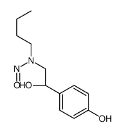 N-butyl-N-[(2R)-2-hydroxy-2-(4-hydroxyphenyl)ethyl]nitrous amide结构式