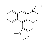 N-demethyl-N-formyldehydronuciferine picture