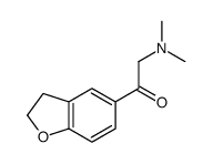 1-(2,3-dihydro-1-benzofuran-5-yl)-2-(dimethylamino)ethanone结构式