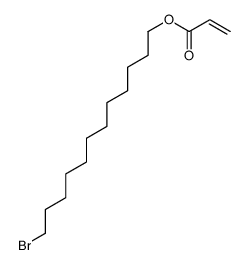 12-bromododecyl prop-2-enoate structure