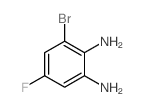 3-溴-1,2-二氨基-5-氟苯结构式