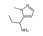 1-(1-Methyl-1H-pyrazol-5-yl)-1-propanamine Structure
