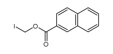 iodomethyl 2-naphthoate结构式