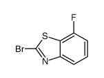 2-溴-7-氟苯并[d]噻唑结构式