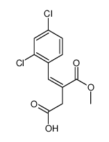 4-(2,4-Dichlorophenyl)-3-(methoxycarbonyl)-3-butenoic acid结构式