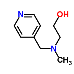 2-[Methyl(4-pyridinylmethyl)amino]ethanol Structure