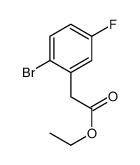 Ethyl (2-bromo-5-fluorophenyl)acetate结构式