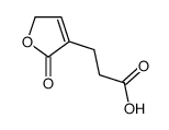 3-(5-oxo-2H-furan-4-yl)propanoic acid Structure