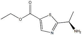 (R)-ethyl 2-(1-aminoethyl)thiazole-5-carboxylate Structure