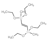1,2-bis(methyldiethoxysilyl)ethylene structure
