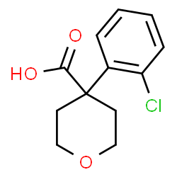 4-(2-Chlorophenyl)oxane-4-carboxylic acid picture