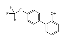 2-(4-Trifluoromethoxyphenyl)phenol结构式