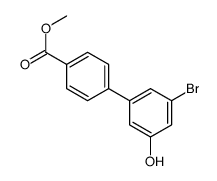 methyl 4-(3-bromo-5-hydroxyphenyl)benzoate结构式