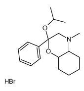 4-methyl-2-phenyl-2-propan-2-yloxy-4a,5,6,7,8,8a-hexahydro-3H-benzo[b][1,4]oxazine,hydrobromide结构式