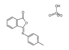 N-p-Tolylphthalisoimidium perchlorate结构式
