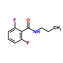 2,6-Difluoro-N-propylbenzamide Structure