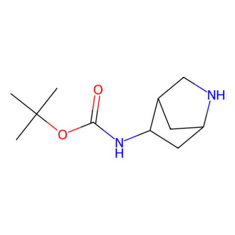 tert-butyl-2-azabicyclo[2.2.1]heptan-5-ylcarbamate structure