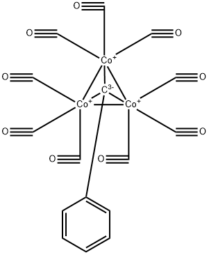 Cobalt, nonacarbonyl[μ3-(phenylmethylidyne)]tri-, triangulo Structure