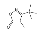 5(4H)-Isoxazolone,3-(1,1-dimethylethyl)-4-methyl-(9CI) structure