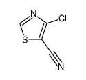 5-Thiazolecarbonitrile,4-chloro- Structure