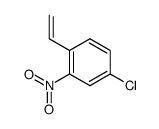 4-chloro-2-nitrostyrene Structure