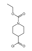 (1-ethoxycarbonylpiperidin-4-yl)carbonyl chloride Structure