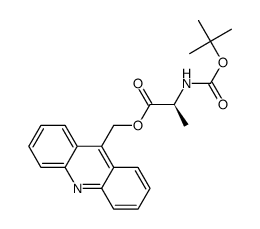 Boc-Ala-OAcm Structure