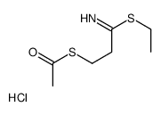 ethyl S-acetylpropionthioimidate Structure