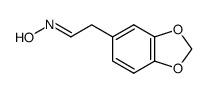 benzo[1,3]dioxol-5-yl-acetaldehyde-oxime结构式