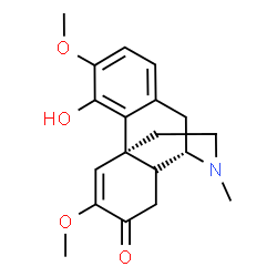 (14ξ)-5,6-Didehydro-4-hydroxy-3,6-dimethoxy-17-methylmorphinan-7-one picture