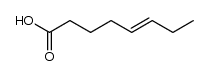 trans-5-octenoic acid Structure