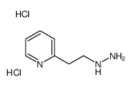 2-pyridin-2-ylethylhydrazine,dihydrochloride Structure