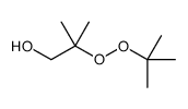 2-tert-butylperoxy-2-methylpropan-1-ol Structure