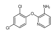 3-AMINO-2-(2,4-DICHLOROPHENOXY)PYRIDINE structure