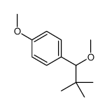 1-methoxy-4-(1-methoxy-2,2-dimethylpropyl)benzene Structure