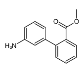 3'-amino-[1,1'-biphenyl]-2-carboxylic acid methyl ester Structure