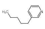 3-戊基吡啶结构式