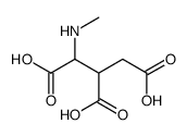 1-(methylamino)propane-1,2,3-tricarboxylic acid结构式