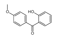 (2-hydroxyphenyl)-(4-methoxyphenyl)methanone结构式