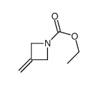 1-Azetidinecarboxylicacid,3-methylene-,ethylester(9CI) Structure